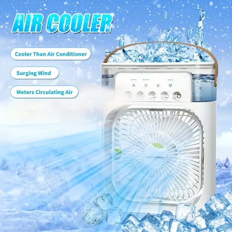 Ventilador portátil con enfriamiento