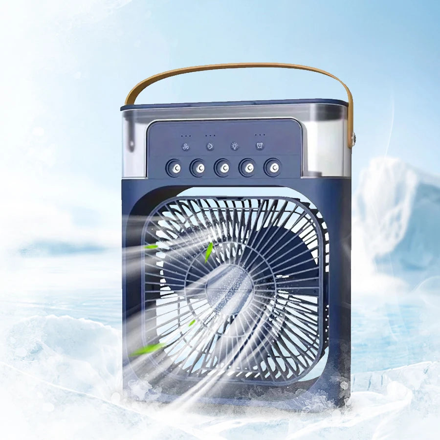 Ventilador portátil con enfriamiento