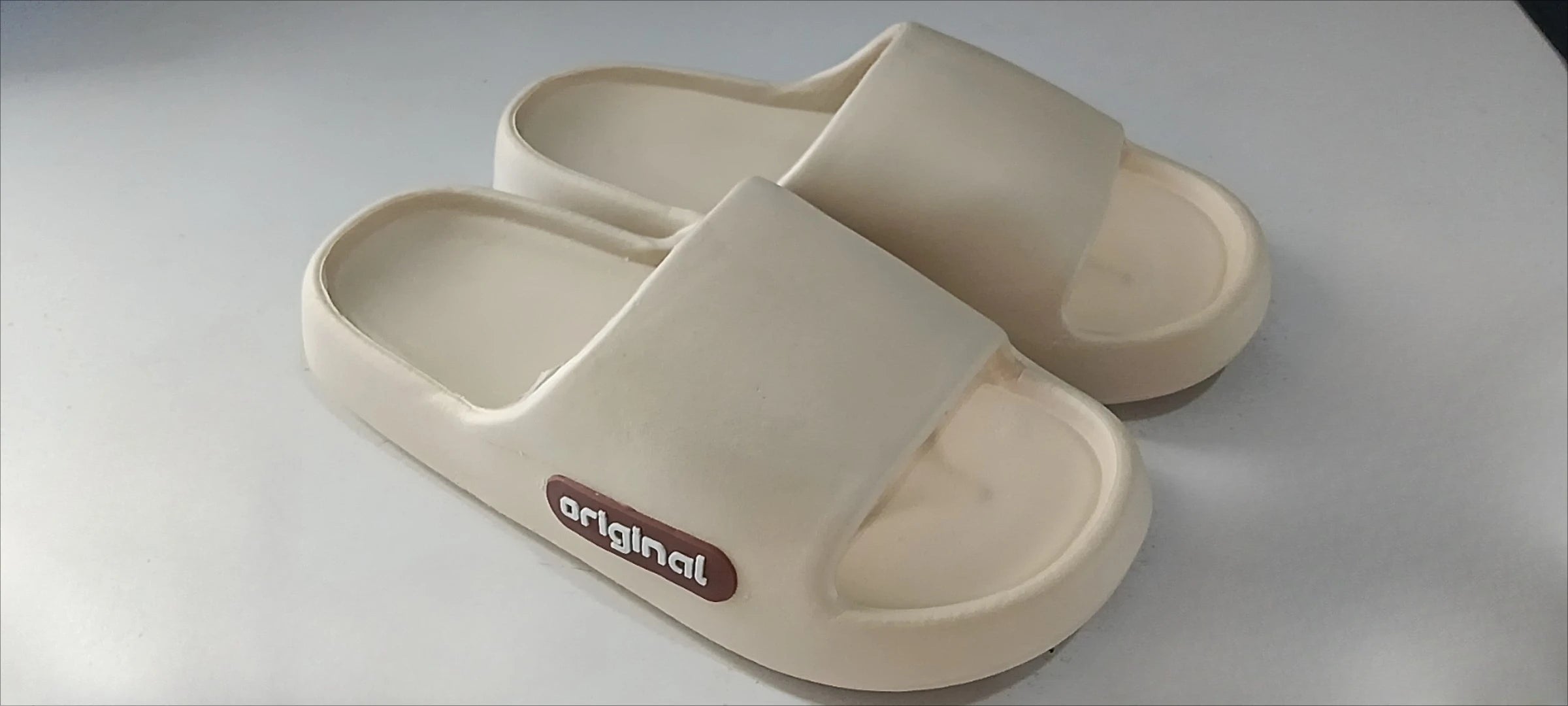 Sandalias efecto nube