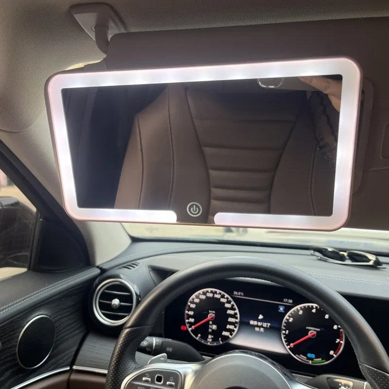 Espejo con luz led para auto ✨
