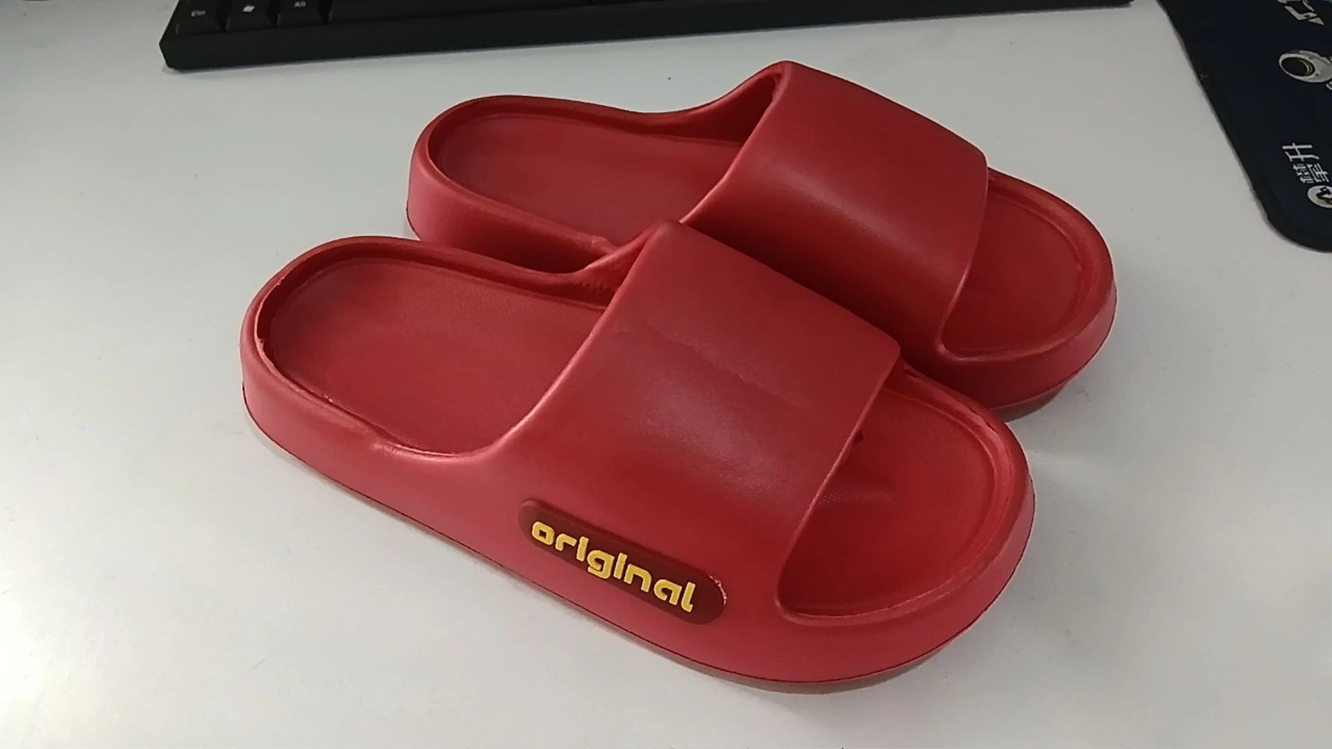 Sandalias efecto nube